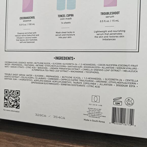 Fluff Mask Hydrating Coin Sheet Mask Kit Skincare Serum Essence Glowing Skin B - Picture 6 of 6